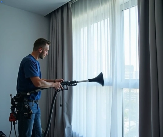 Professional drapes cleaning process tools Matty Curtain Cleaning sadliers-crossing
