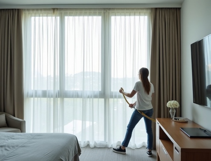 Sadliers Crossing Sheer Curtain Cleaning